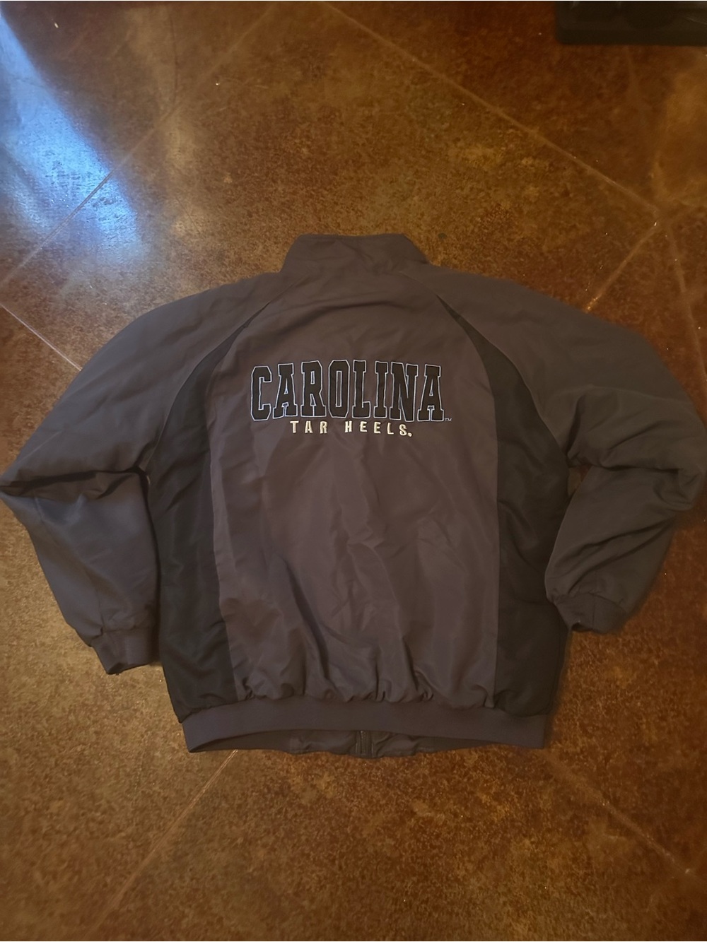 Campus Heritage North Carolina Tar Heels Full Zip Jacket Black/Blue Men's L